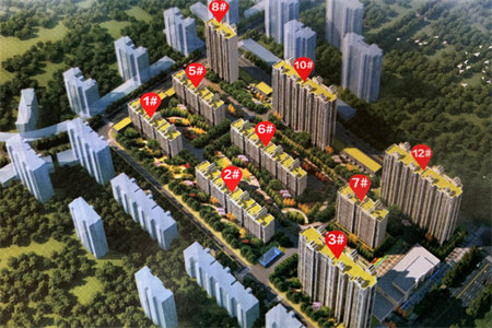 城北阳光国际花园3室2厅1卫149.8万121m2出售