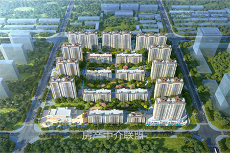 阳光河畔3室2厅1卫100㎡带车库88万